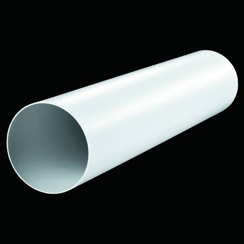 Ventilačné otvory PVC 100/1m plná guľatá rúra