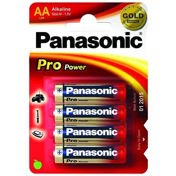 AA Panasonic Alkaline Pro Power LR6 1,5 V