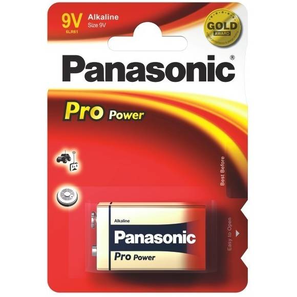 Batéria Panasonic Alkaline Pro Power 6LR61 9V blister 1ks