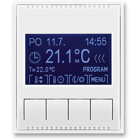 ABB 3292E-A10301 03 univerzálny programovateľný bielo-biely termostat