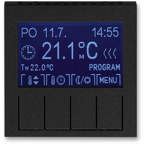 Univerzálny programovateľný termostat ABB 3292H-A10301 63 Levit