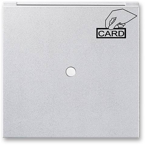 ABB 3559M-A00700 08 Kryt kartového spínača s priehľadným okienkom Neo Tech titanium