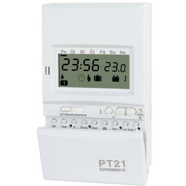 Digitálny termostat pre kúrenie PT21 Elektrobock