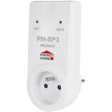 Bezdrôtový spínač zásuviek PH-SP3 Elektrobock