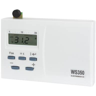 Bezdrôtový programovateľný snímač vlhkosti WS350 Elektrobock