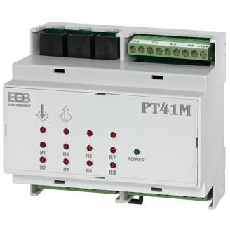Hlavná jednotka pre reguláciu podlahového vykurovania PT41-M Elektrobock