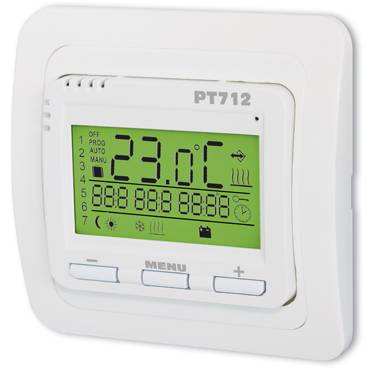 Podlahový programovateľný termostat PT712 Elektrobock