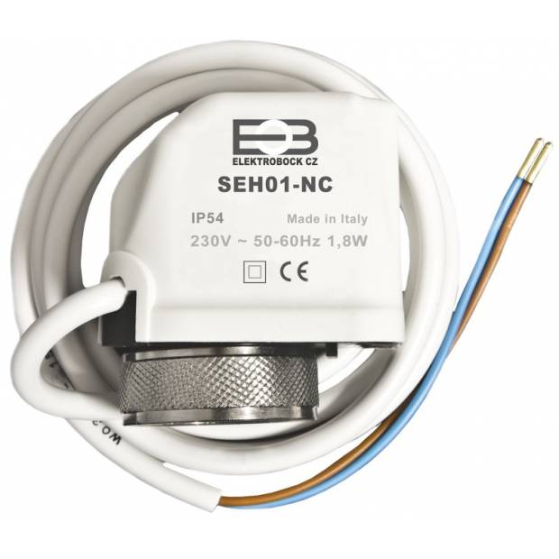 SEH01-NC 230V termoelektrický pohon bez napätia zatvorené NC