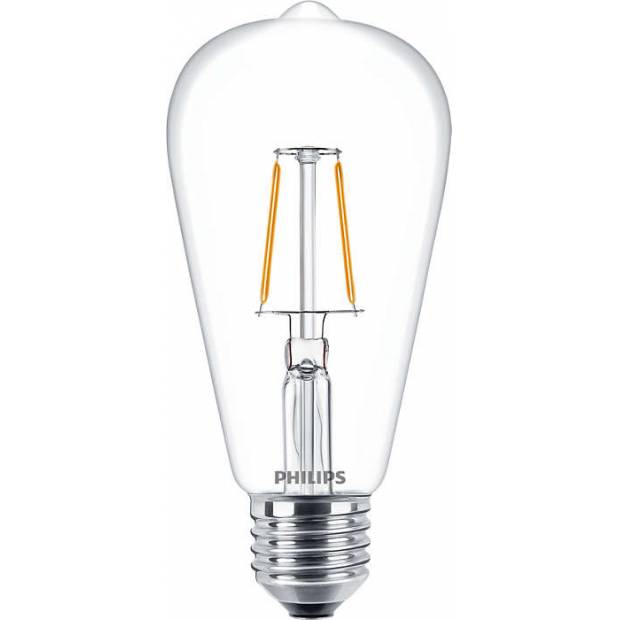 LED žiarovka 7.5W závit E27 náhrada za 60W žiarovku - Philips Classic LEDbulb ND 7.5-60W E27 827 ST64 CL