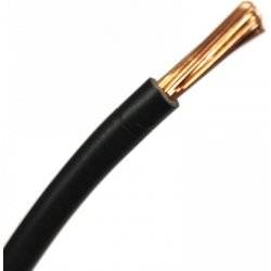 H05V-K 0,5 mm (CYA) čierny kábel