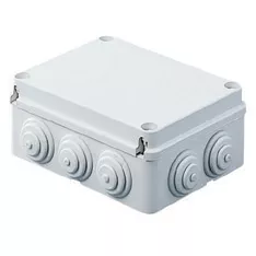 Elektrické rozváděcí krabice hranaté na povrch 120x80x50mm GW44005