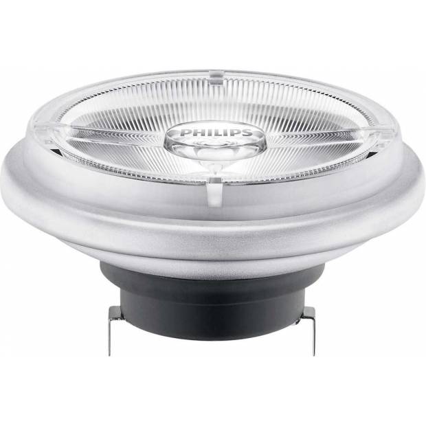 LED žiarovka AR111 12V G53 3000°K teplá biela príkon 20W uhol lúča 40 stupňov