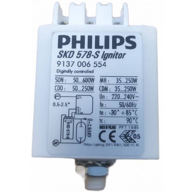 Zapaľovač pre 35W - 600W Philips SKD 578-S