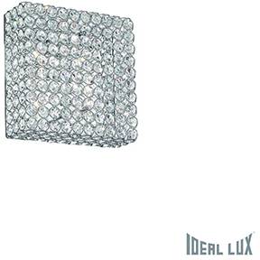 080338 Masívne nástenné a stropné svietidlo ideal lux admiral pl10 cromo chróm 30cm