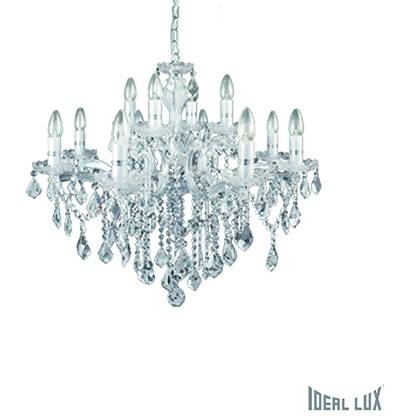 035604 Massive Závěsné svítidlo ideal lux florian sp12 cromo  chromové 72cm