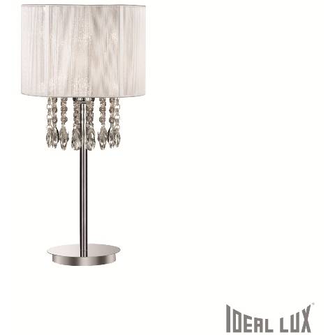 068305 Masívna stolová lampa ideal lux opera tl1 bianco white
