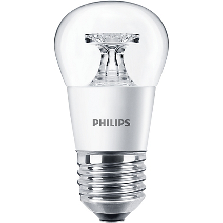 LED žiarovka 5.5W závit E27 náhrada za 40W žiarovku - Philips CorePro LEDluster ND 5.5-40W E27 827 P45 CL