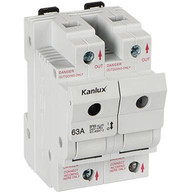 Kanlux KSF02-63-1P+N   Pojistkový držák do rozvaděče          23342