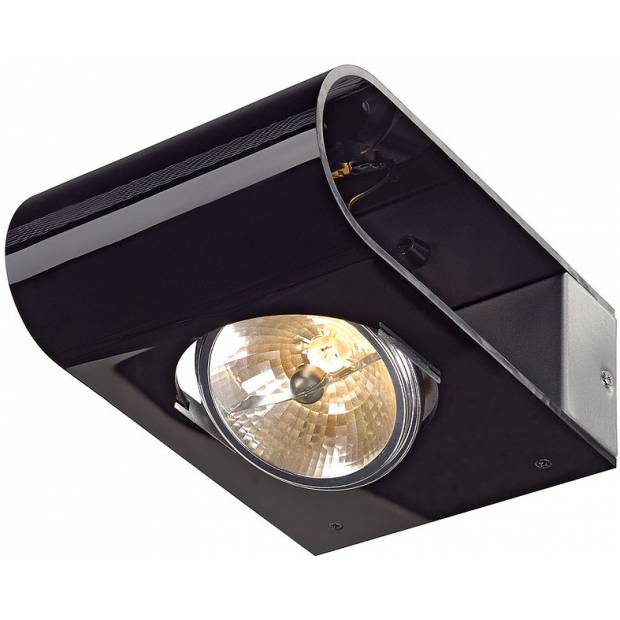 SLV 147594 RETROSIX WALL QRB G53 kartáčovaný hliník-čierne nástenné svietidlo