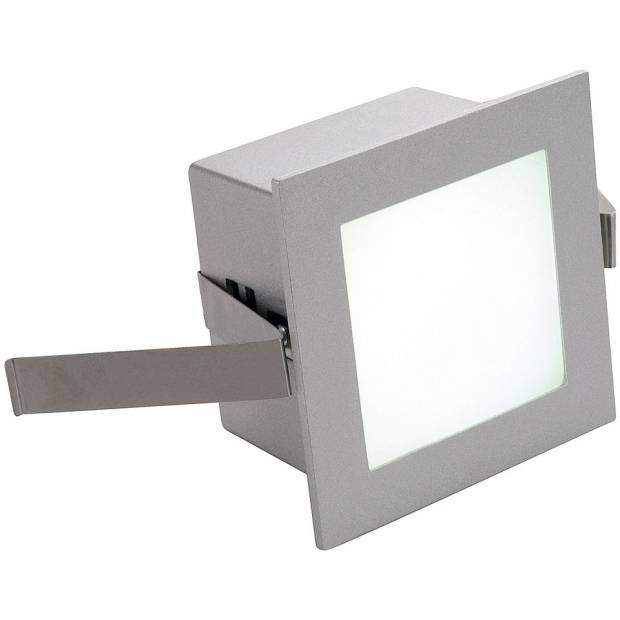 SLV 111260 FRAME BASIC LED strieborno-sivé zapustené svietidlo univerzálne štvorcové