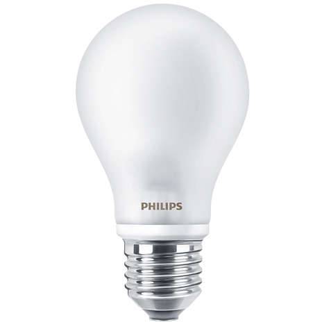 Matná LED žiarovka 60W E27 Philips teplá biela