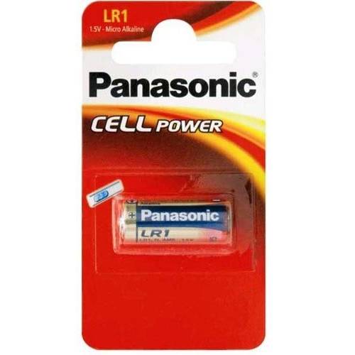 Panasonic LR1 1,5V alkalická batéria Blister 1ks
