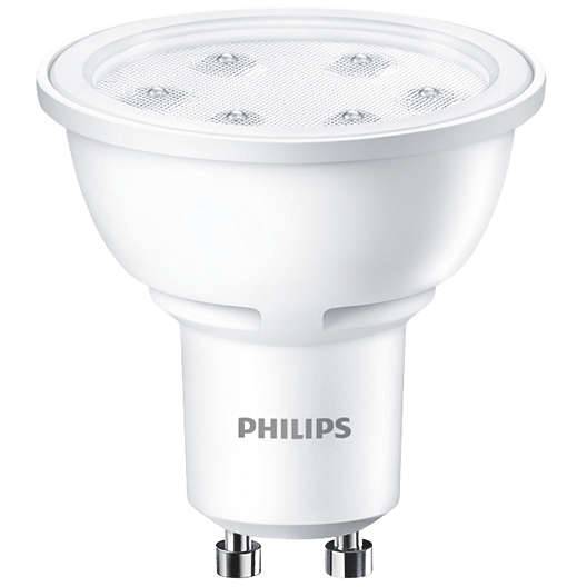 LED žiarovka GU10 Philips 3,5W spot 4000°K studená biela EAN 8718696563328