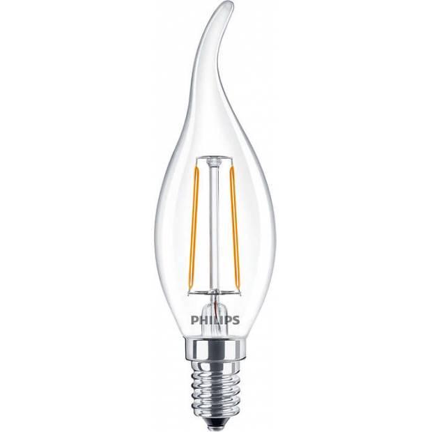 LED žiarovka 2W náhrada za 25W žiarovku závit E14 - FILAMENT Classic LEDcandle ND 2-25W E14 827 BA35