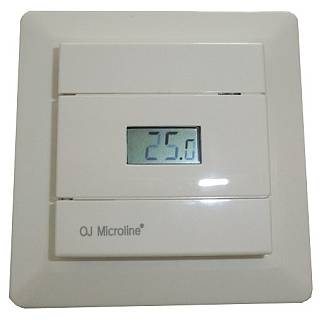 V-systémový izbový termostat OTD2-1999-štvorcový rám