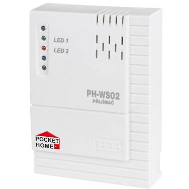 Nástenný prijímač PocketHome PH-WS02 Elektrobock