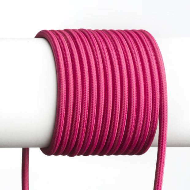 R12226 FIT textilní kabel 3X0,75 1bm fuchsiová  SLV