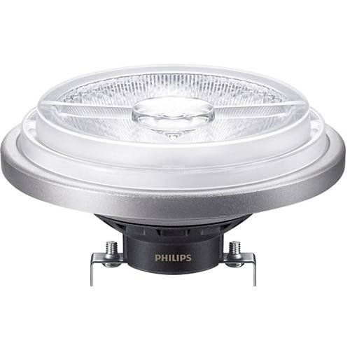 LED žiarovka AR111 12V G53 3000°K teplá biela príkon 20W uhol lúča 24 stupňov