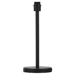 SLV Fenda čierny alebo chrómový stolový podstavec bez tienidla s káblom E27 s vypínačom