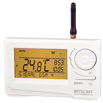 Priestorový bezdrôtový termostat s GSM modulom BT320 GST Elektrobock
