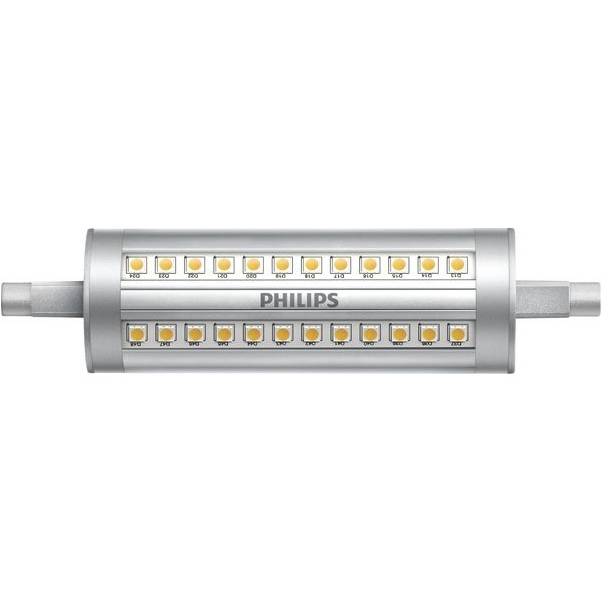 LED žiarovka R7S 118mm 14W náhrada 120W teplé biele svetlo