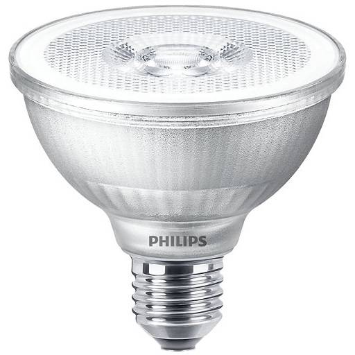 LED žiarovka PAR30S 9.5W závit E27 náhrada za 75W halogén - studená biela