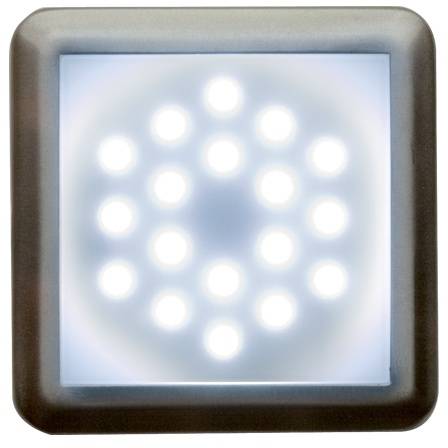 D2/NBS DEKORA 2 dekoratívne LED svietidlo, nerezová oceľ - studená biela Panlux