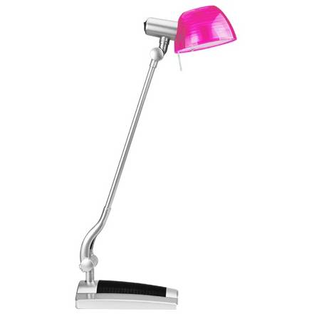 STG1/PC GINEVRA UNO stolová lampa, ružovo-čierna Panlux