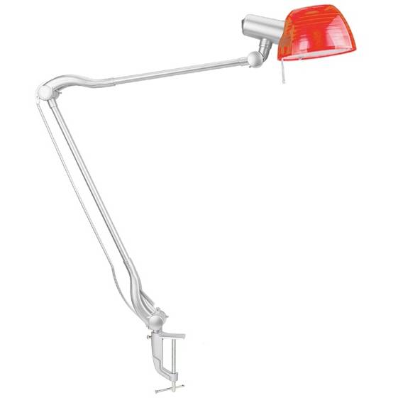 STG2/R GINEVRA DUO stolová lampa, červená Panlux