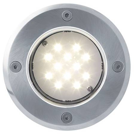 Panlux RO-C03/T ROAD 12LED teplá biela strieborná zemné LED svietidlo