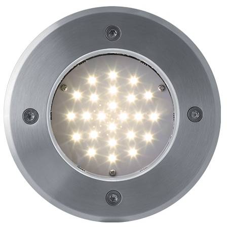 Panlux RO-G06/T ROAD 24LED WW strieborné zemné LED svietidlo