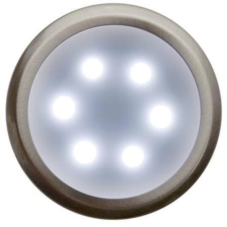 D3/NBS DEKORA 3 dekoratívne LED svietidlo, nerezová oceľ - studená biela Panlux