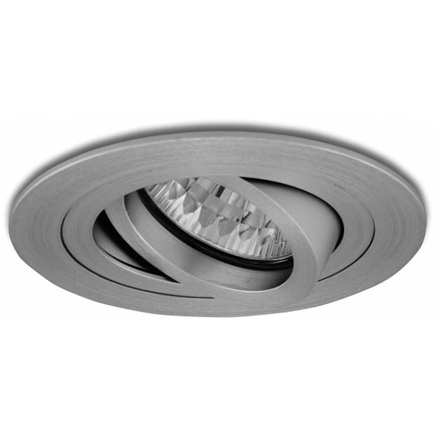 Panlux KVD-HR50/AL strieborné kruhové stropné svietidlo