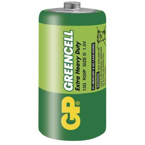 GP B1240 batéria Greencell R20 (D) 1ks