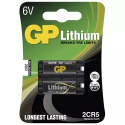 GP B1505 Foto Li-ion baterie 2CR5, 1 ks v blistrovi
