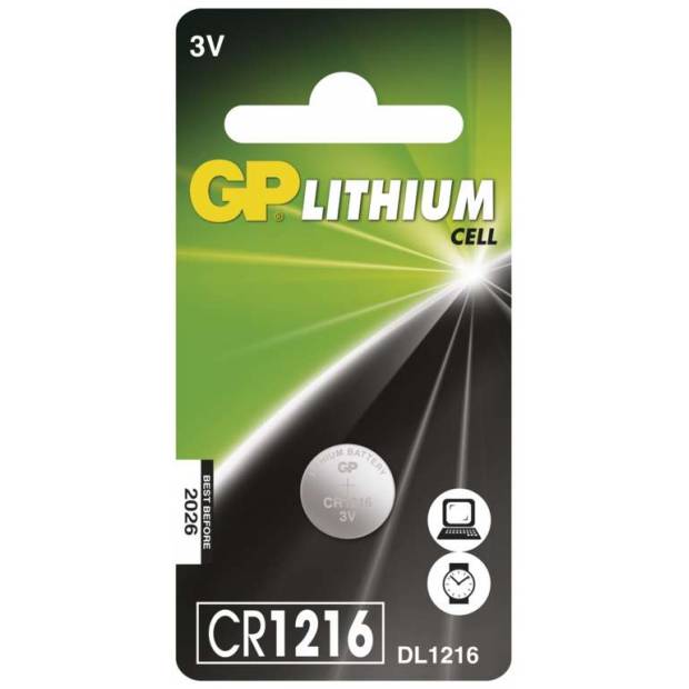 GP B15651 Lítiová gombíková batéria CR1216