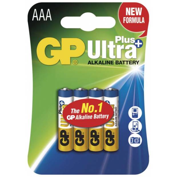 GP B1711 Ultra Plus Alkalická batéria LR03 (AAA)