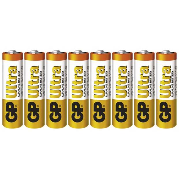 B19218 GP Ultra LR6 (AA) alkalická batéria, 6+2 blistre GP Batérie