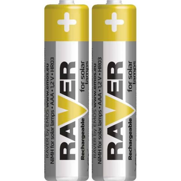 B7414 Nabíjacie batérie RAVER HR03 (AAA), blister Raver