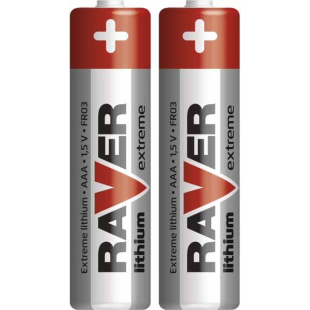 B7811 Lítiová batéria RAVER FR03 (AAA), blister Raver